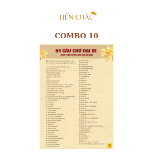 combo 10 to kinh chu dai bi 84 cau