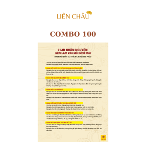 Combo 100 To 7 Loi Khan Nguyen Lam Moi Som Mai