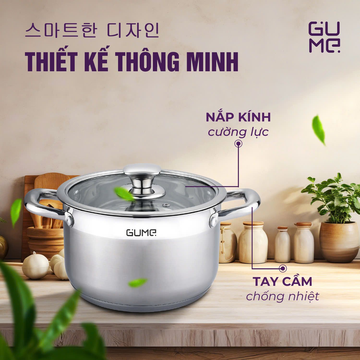 Bộ 3 Nồi Luộc Gà GUME KOREA GMP 19 5
