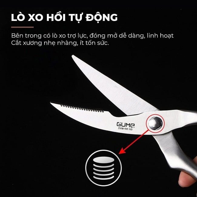 Kéo Cắt Thực Phẩm Chuyên Dụng GUME KOREA GMK24 5