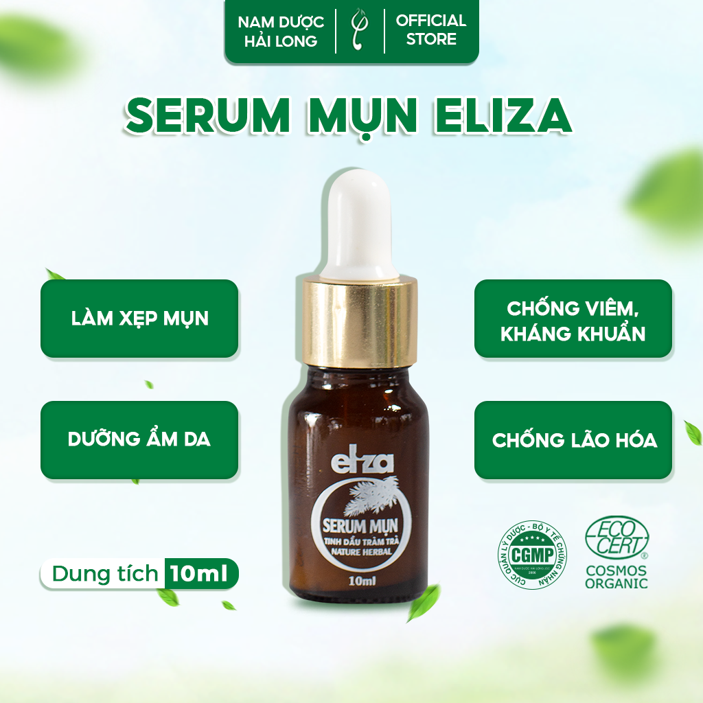 Serum tinh dầu tràm trà thiên nhiên Eliza 10ml 1