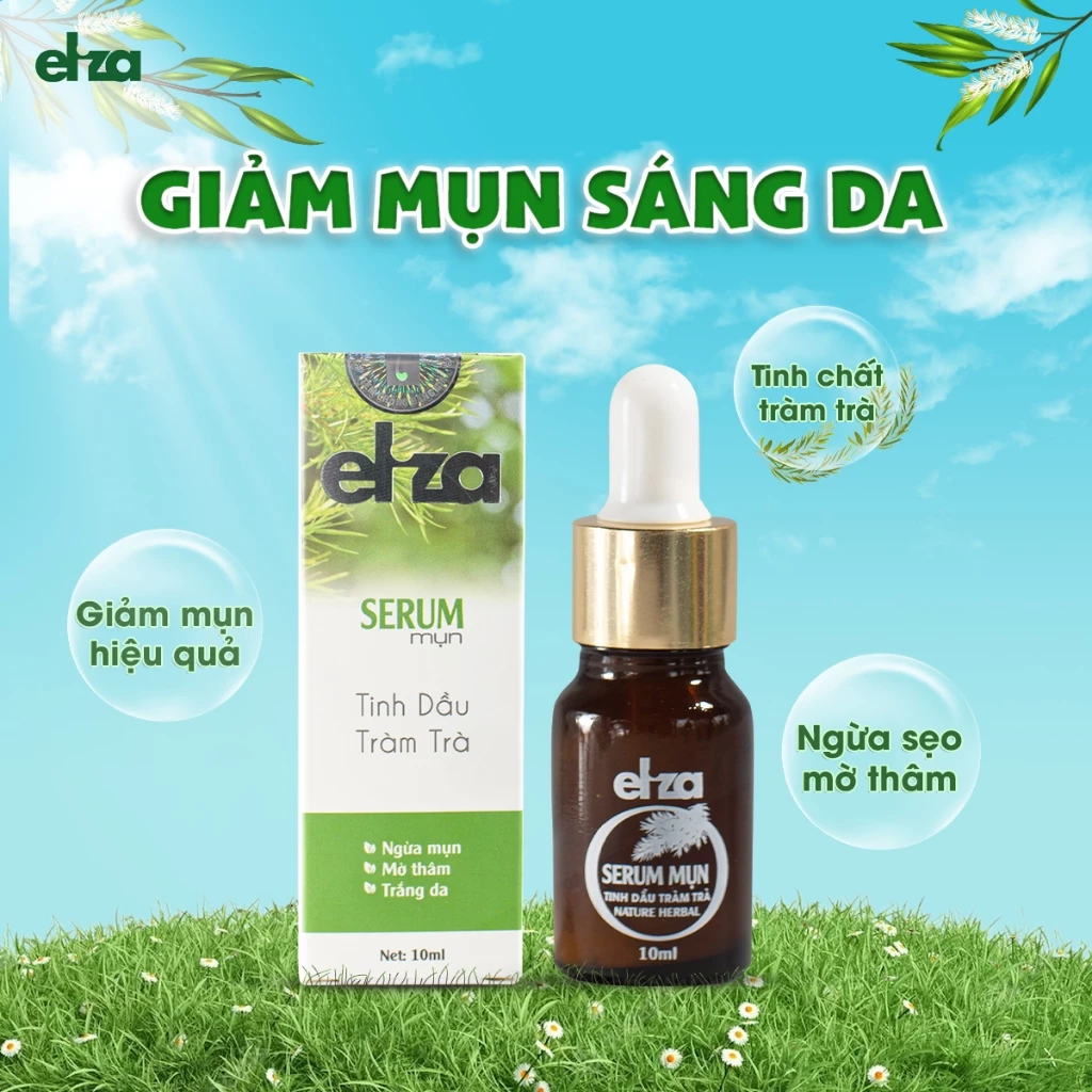 Serum tinh dầu tràm trà thiên nhiên Eliza 10ml 5