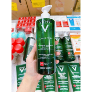 【400ml nội địa Pháp】Sửa rửa mặt Vichy Normaderm da dầu mụn 400ml