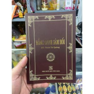 Sách - Hồng Danh Sám Hối - HT. Thích Trí Quảng - Pháp Bình