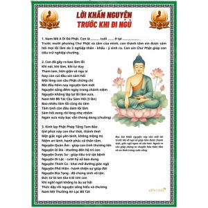 Lời Khấn Nguyện Trước Khi Đi Ngủ Ms02 - Liên Châu