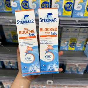 100ml Xịt mũi cá heo cam cho bé Steri 100ml