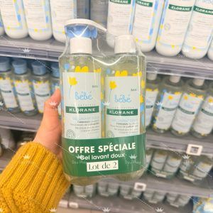 Sữa tắm gội sơ sinh trẻ em Be Klo 2x500ml