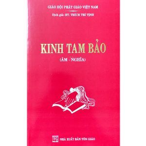 Sách - kinh Tam Bảo ( Âm - Nghĩa ) - Pháp Bình