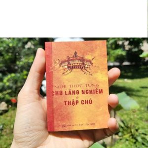 Sách - Nghi Thức Tụng Chú Lăng Nghiêm Và Thập Chú (Quyển mini bỏ túi) - Pháp Bình