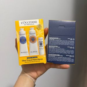 【nội địa Pháp】Set SHE TRAVL MUT HAV Kem tay - kem chân - son dưỡng size mini
