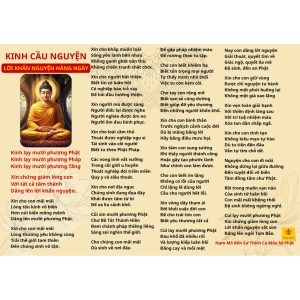 Combo 10 Tờ Kinh Cầu Nguyện - Lời Khấn Nguyện Hàng Ngày Ms05