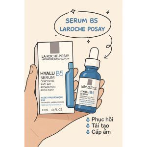 [30ML BẢN CANADA] Serum LRP Hya B5 chai 30ml cấp ẩm phục hồi