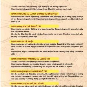 Tờ 7 lời khấn nguyện mỗi sớm mai Ms01