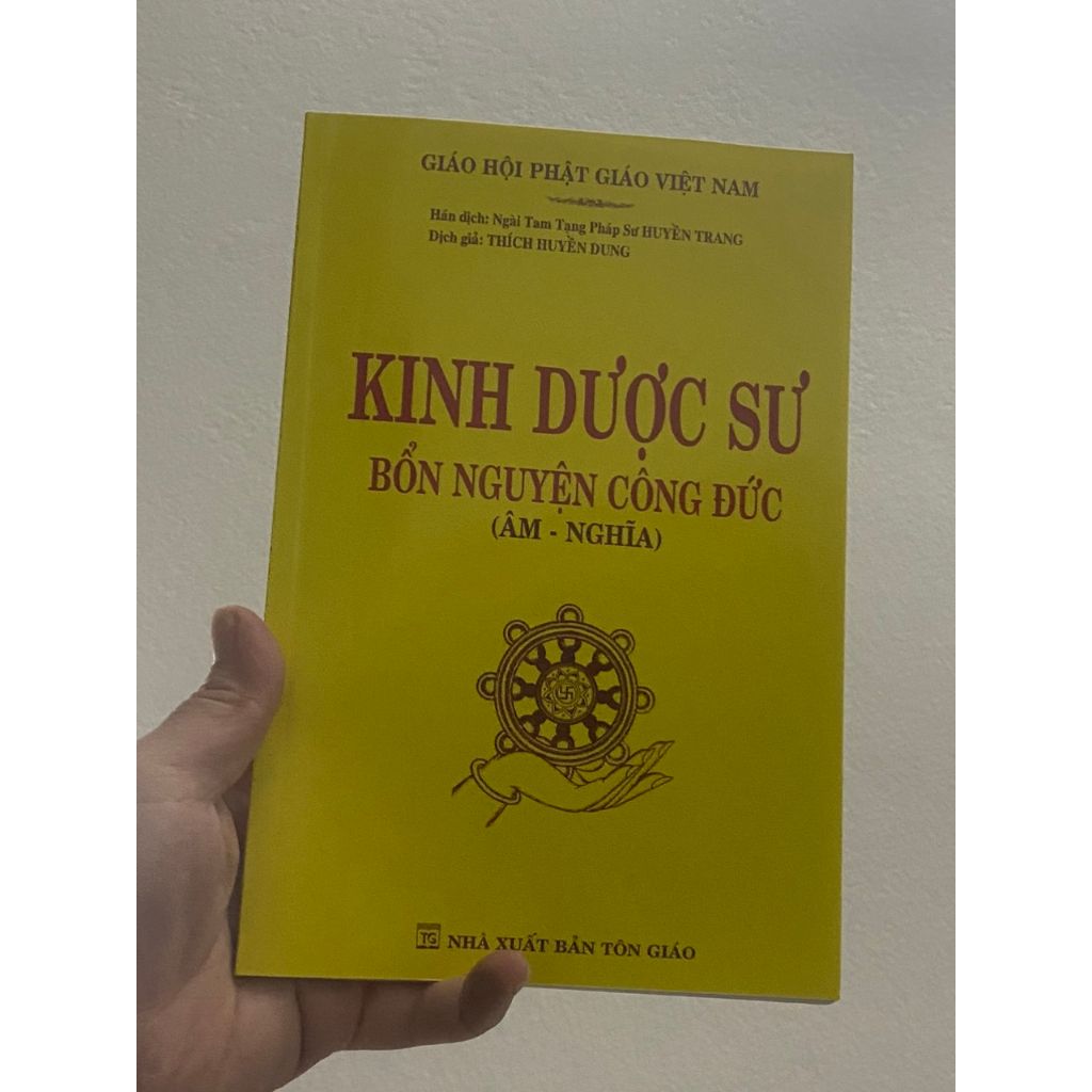 Sách - Kinh Dược Sư Bổn Nguyện Công Đức ( Âm - Nghĩa) - HT Thích Huyền Dung - Liên Châu Shop