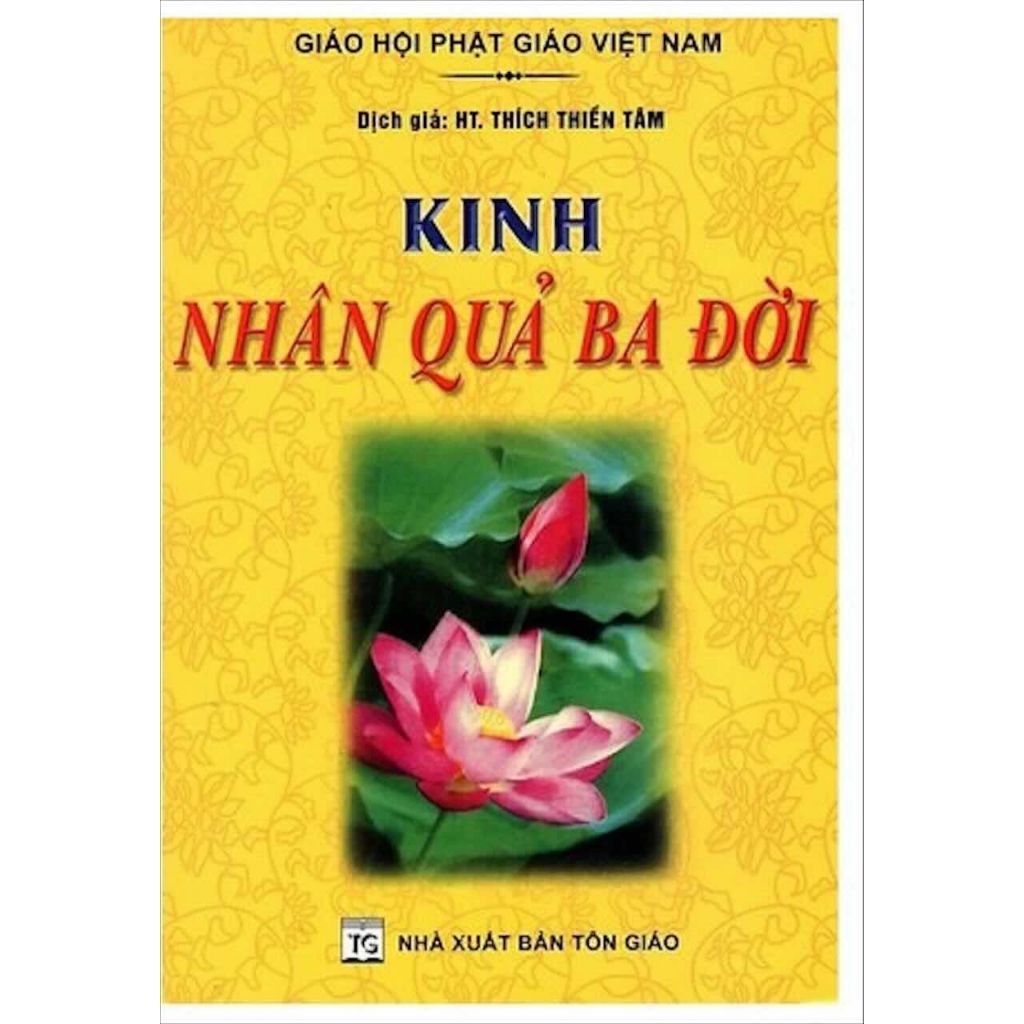 Sách - Kinh Nhân Quả Ba Đời - HT Thích Thiền Tâm - Liên Châu Shop