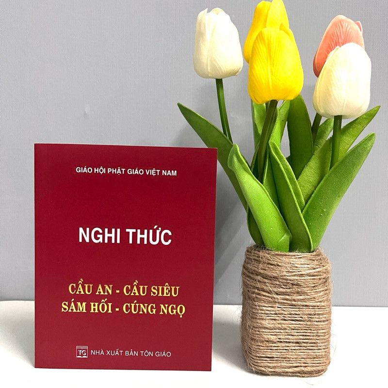 Sách - Nghi Thức Cầu An - Cầu Siêu - Sám Hối - Cúng Ngọ - Liên Châu Shop