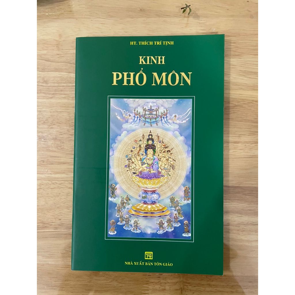 Sách - Kinh Phổ Môn - HT Thích Trí Tinh - Bìa xanh - Liên Châu Shop