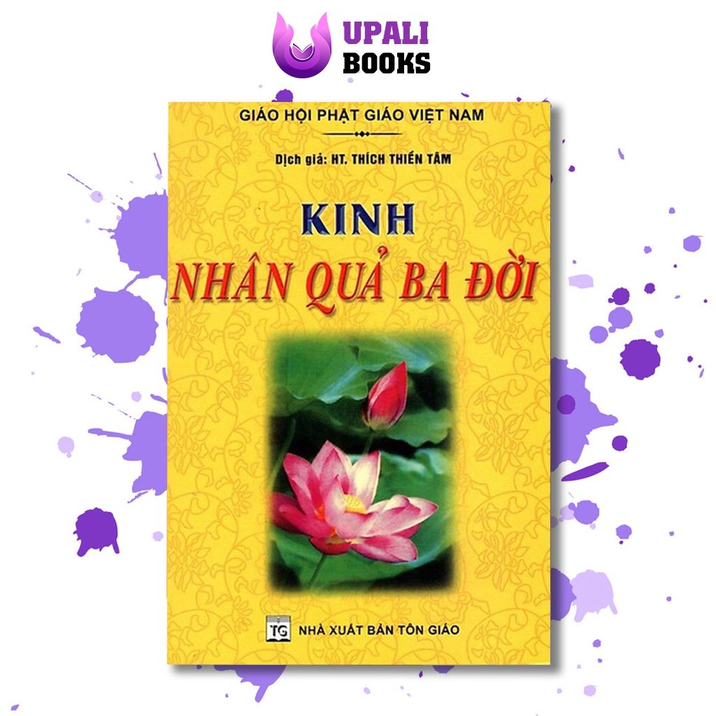 Sách - Kinh Nhân Quả Ba Đời - Liên Châu Shop
