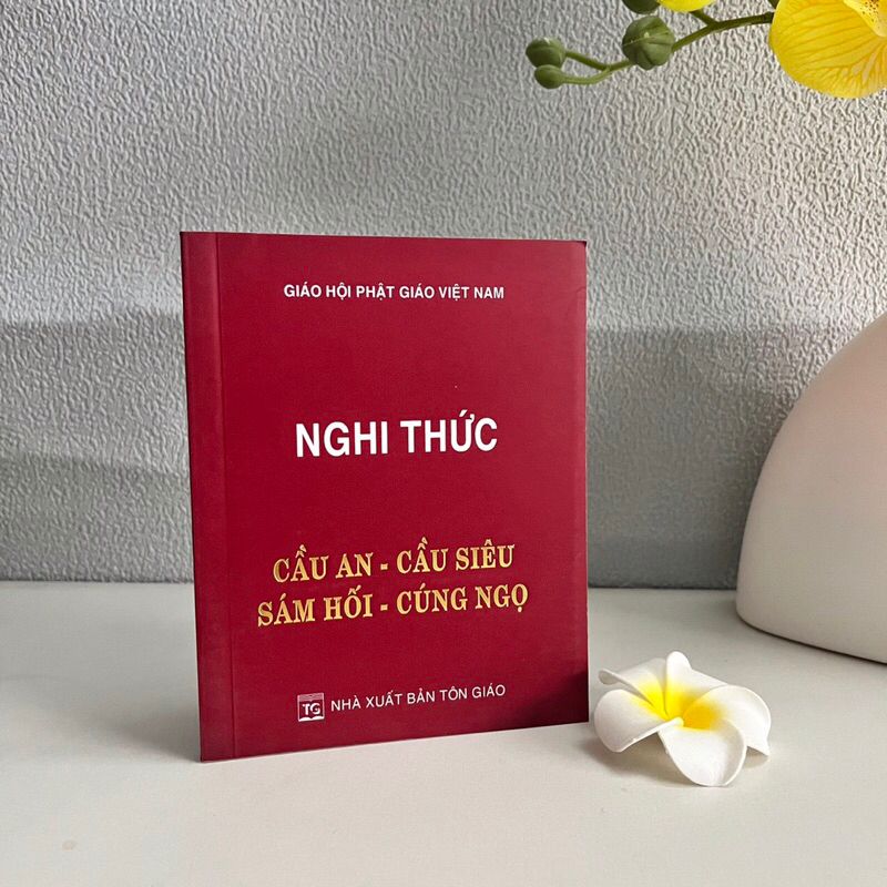 Sách - Nghi Thức Cầu An - Cầu Siêu - Sám Hối - Cúng Ngọ - Liên Châu Shop