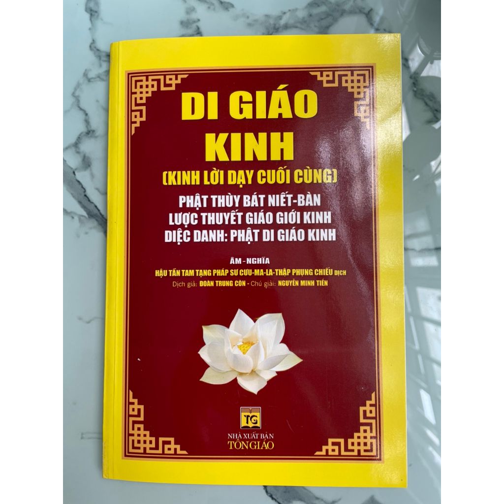 Sách - Di Giáo Kinh - Đoàn Trung Còn - Liên Châu Shop