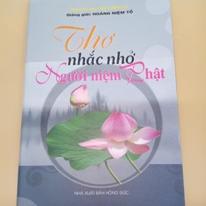 Sách - Thơ Nhắc Nhở Người Niêm Phật