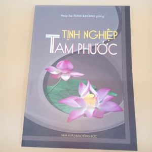 Sách - Tịnh Nghiệp Tam Phước - Pháp sư Tịnh Không - Liên Châu Shop