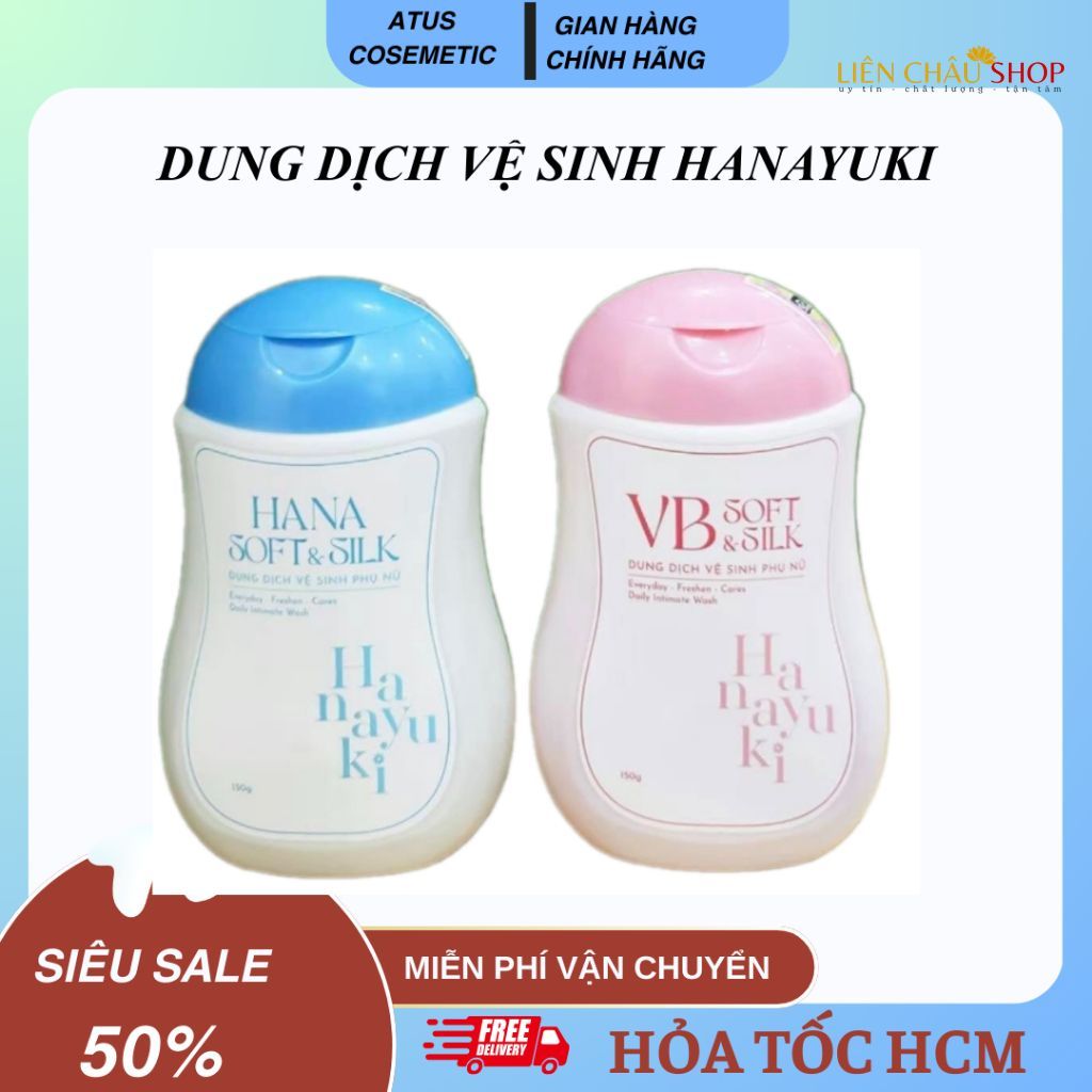 (Chính hãng) Dung dịch vệ sinh hanayuki 150gr hàng chuẩn - Xách tay LMT
